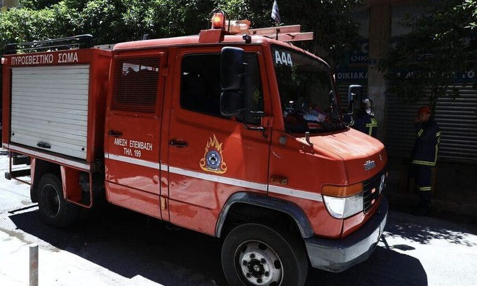 Πυρκαγιά σε διαμέρισμα 2ου ορόφου επί της οδού Αριστοτέλους στον Άγιο Παντελεήμονα